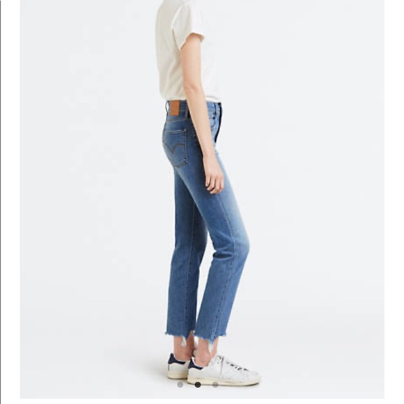 Levi’s 724 high waisted straight crop jeans - Picture 2 of 4
